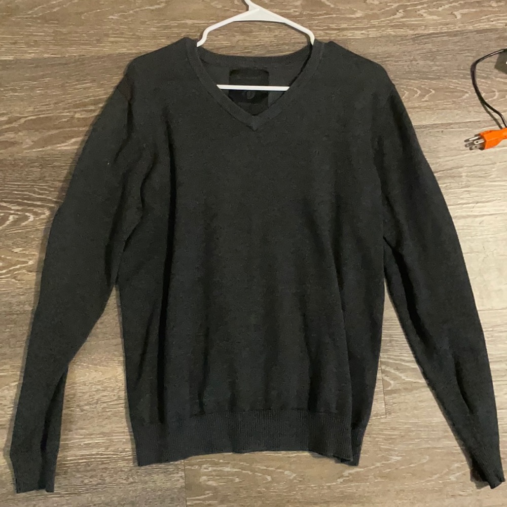 Gray sweater